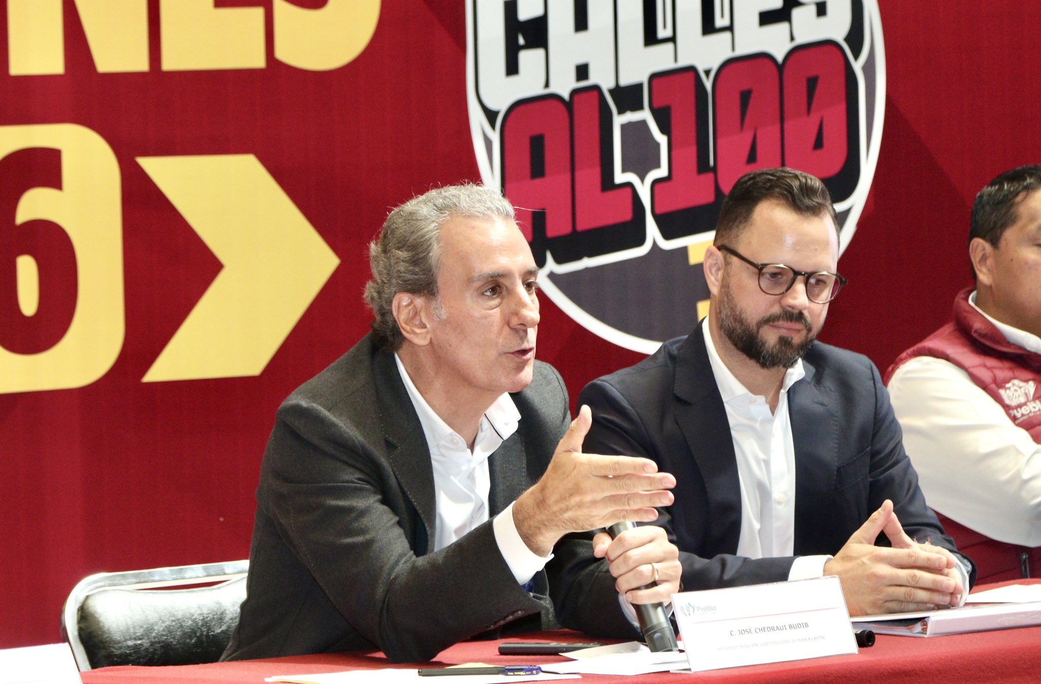 Pepe Chedraui lanza #CallesAl100 con inversión histórica para Puebla